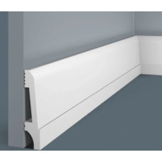 Плинтус под покраску из экополимера Cosca PX023